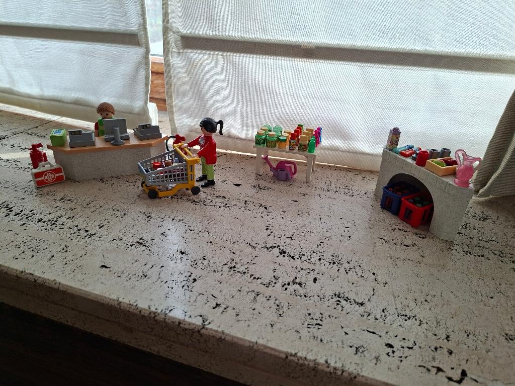 Playmobil winkeltje spelen, Kinderen en Baby's, Ophalen, Gebruikt, Los Playmobil