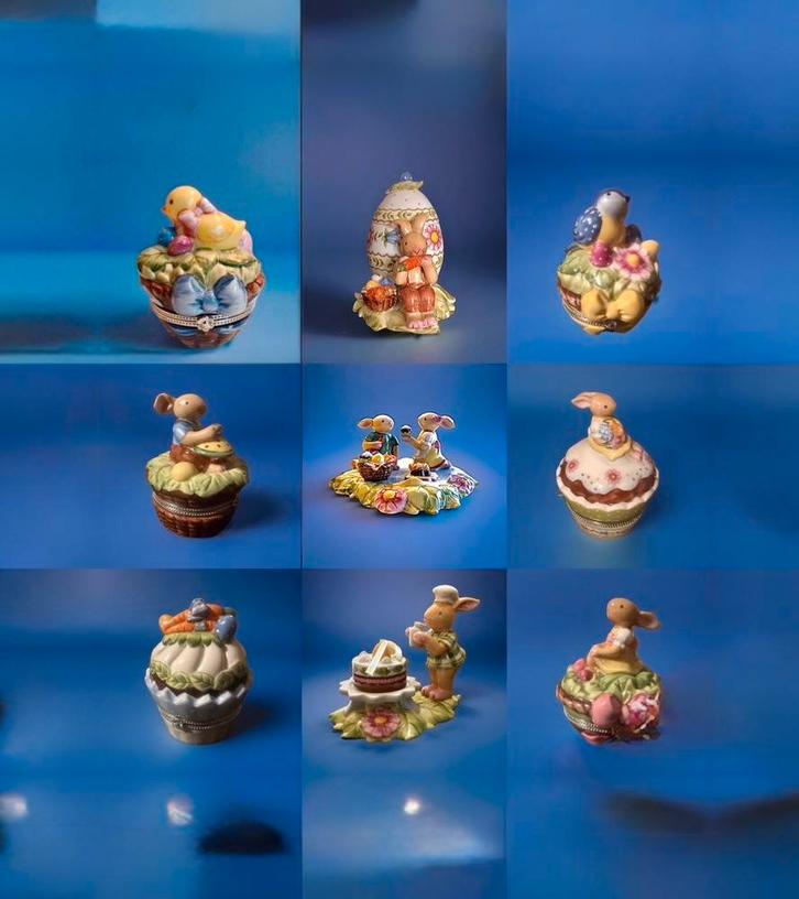 Villeroy & Boch Bunny Family Spring Decoration, Divers, Pâques, Comme neuf, Enlèvement ou Envoi
