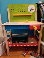 Werkbank met materialen, Kinderen en Baby's, Speelgoed | Houten speelgoed, Ophalen