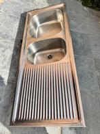 Inox afwasbak, Huis en Inrichting, Keuken | Keukenelementen, Ophalen, Gebruikt