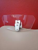 Spoiler déflecteur universel transparent, Motoren, Ophalen, Zo goed als nieuw