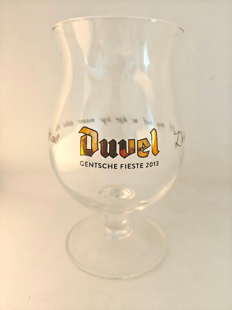 Duvel glas Gentse Feesten 2013 - GF 2013, Verzamelen, Biermerken, Ophalen of Verzenden, Nieuw, Glas of Glazen, Duvel