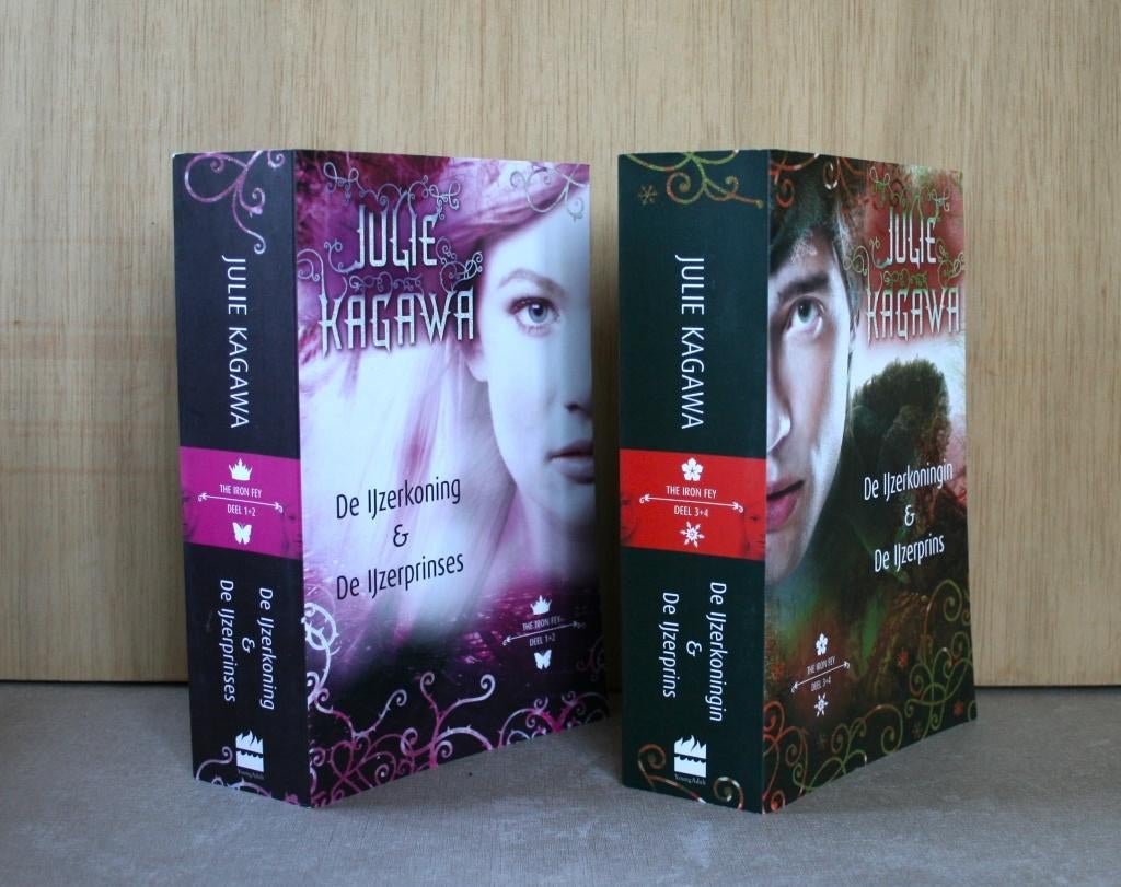Fantasy: De IJzerkoningin & De IJzerprins deel 1+2 (set €10), Ophalen of Verzenden, Zo goed als nieuw, Julie Kagawa