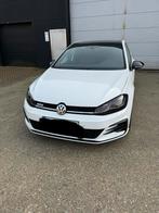 Golf 7.5 gtd, airco, panoramischdak, Auto's, Automaat, Zwart, Leder, Te koop