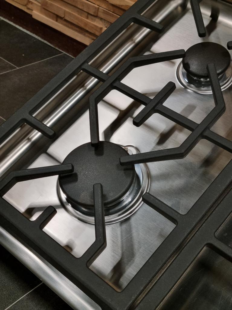 Luxe inbouw kookplaat Wolf 90 cm, Niet ingevuld, Gaz, Classe énergétique A ou plus économe, Enlèvement ou Envoi