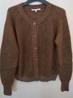 Gilet en mohair et laine de la marque Xandres, Taille 42/44 (L), Enlèvement ou Envoi, Comme neuf, Brun