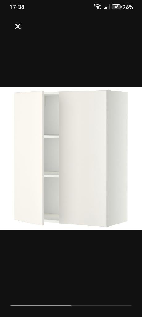 Metod (keuken) bovenkasten GRATIS, Huis en Inrichting, Ophalen, Wit, Nieuw, 50 tot 100 cm