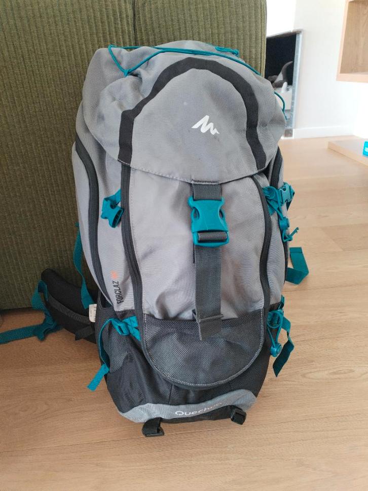 Sac randonnée Forclaz 50L, Sports & Fitness, Alpinisme & Randonnée, Utilisé, Sac à dos, Enlèvement