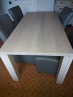 Keukentafel en Stoelen, 150 à 200 cm, Cinq personnes ou plus, Enlèvement, Utilisé