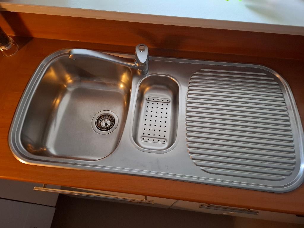 SPOELBAK FRANKE + MENGKRAAN ERGOS, Ophalen, Gebruikt