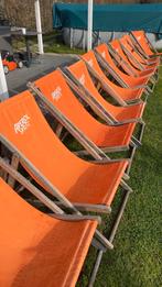 APEROL strandstoel - ligstoel - tuinstoel, Jardin & Terrasse, Chaises de jardin, Enlèvement, Comme neuf, Ajustable