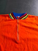koerstruitje wielertrui regenboog retro oranje campitello, Vêtements d'extérieur, Enlèvement ou Envoi, Autres tailles, Utilisé