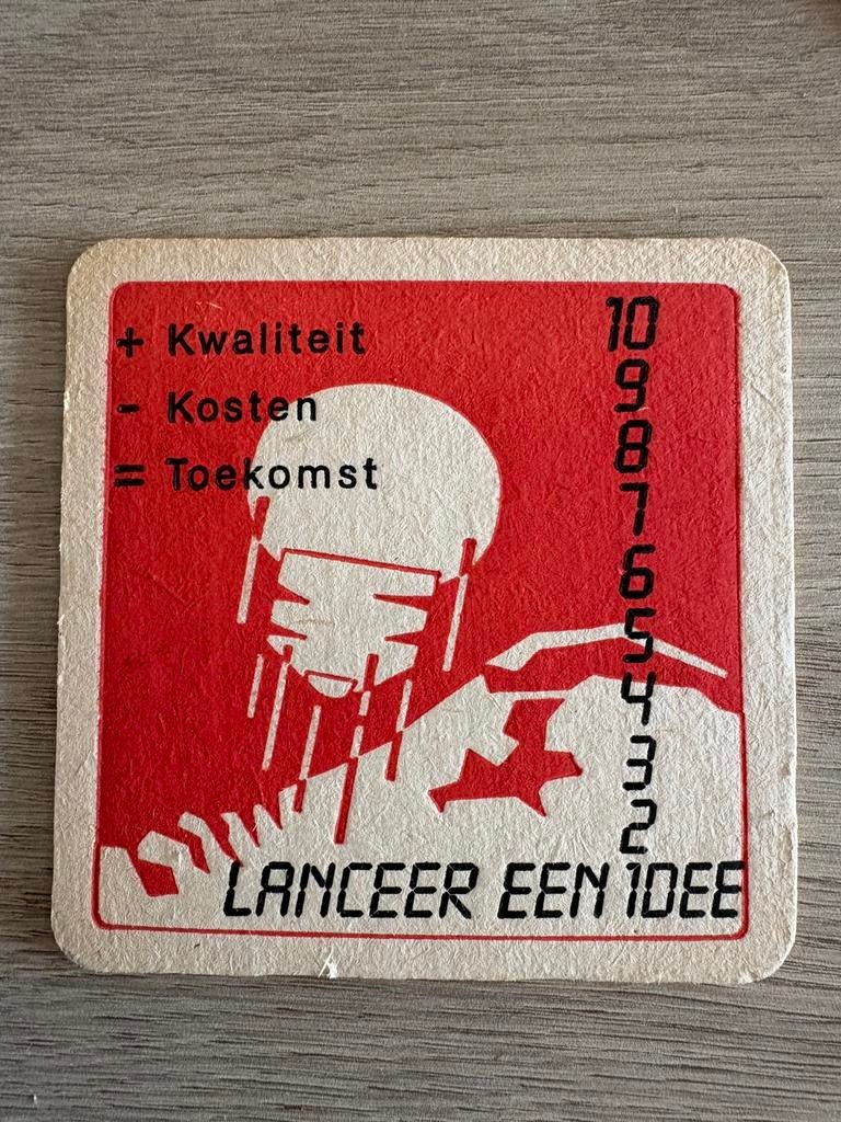 Philips bierviltje I D, Ophalen of Verzenden, Zo goed als nieuw