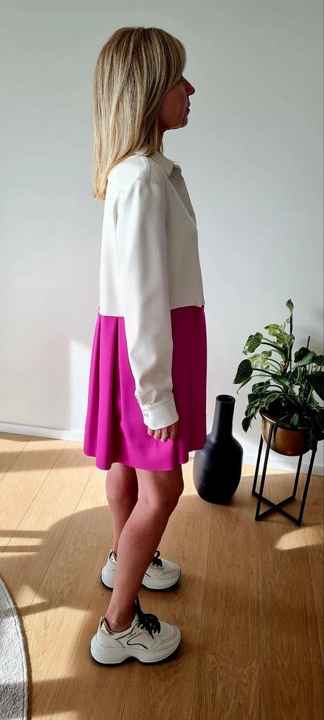 Kleedje Dahlia Bianca – maat S – elegant & veelzijdig, Ophalen of Verzenden, Maat 36 (S)