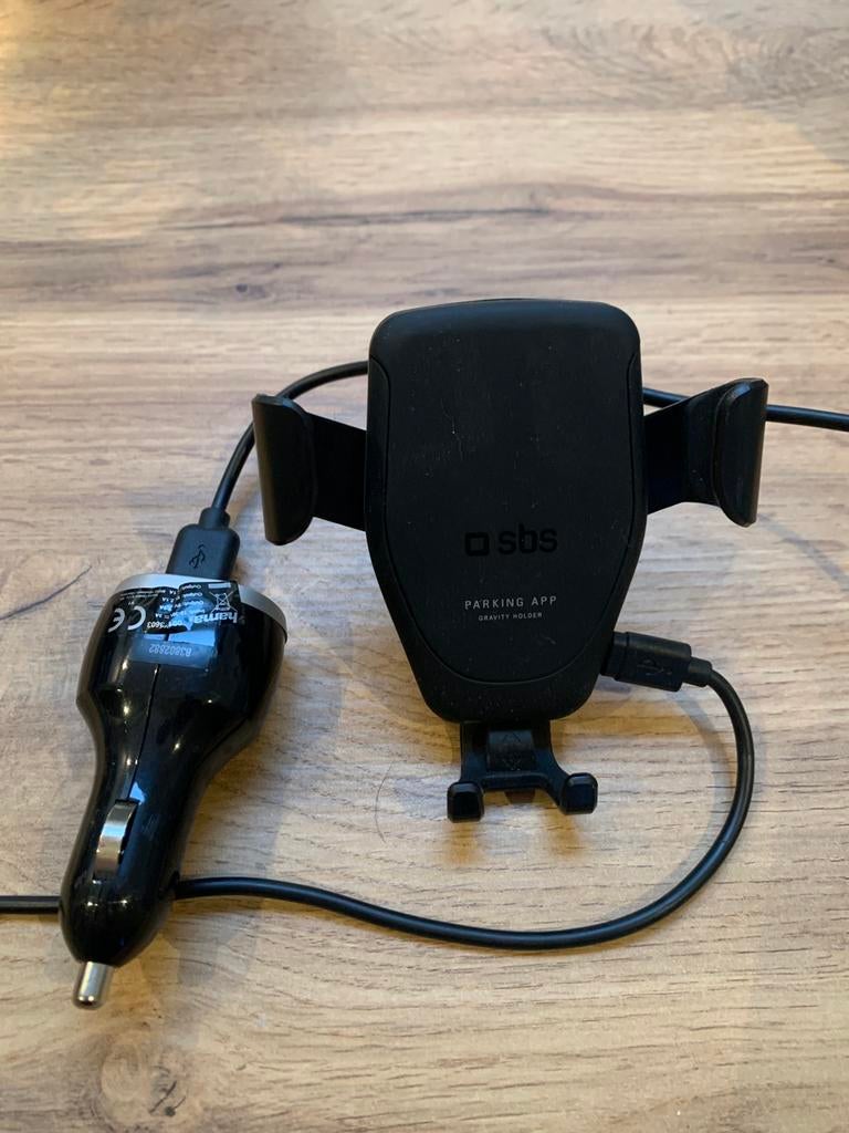 Gsm houder auto, Télécoms, Chargeurs de voiture, Enlèvement, Comme neuf