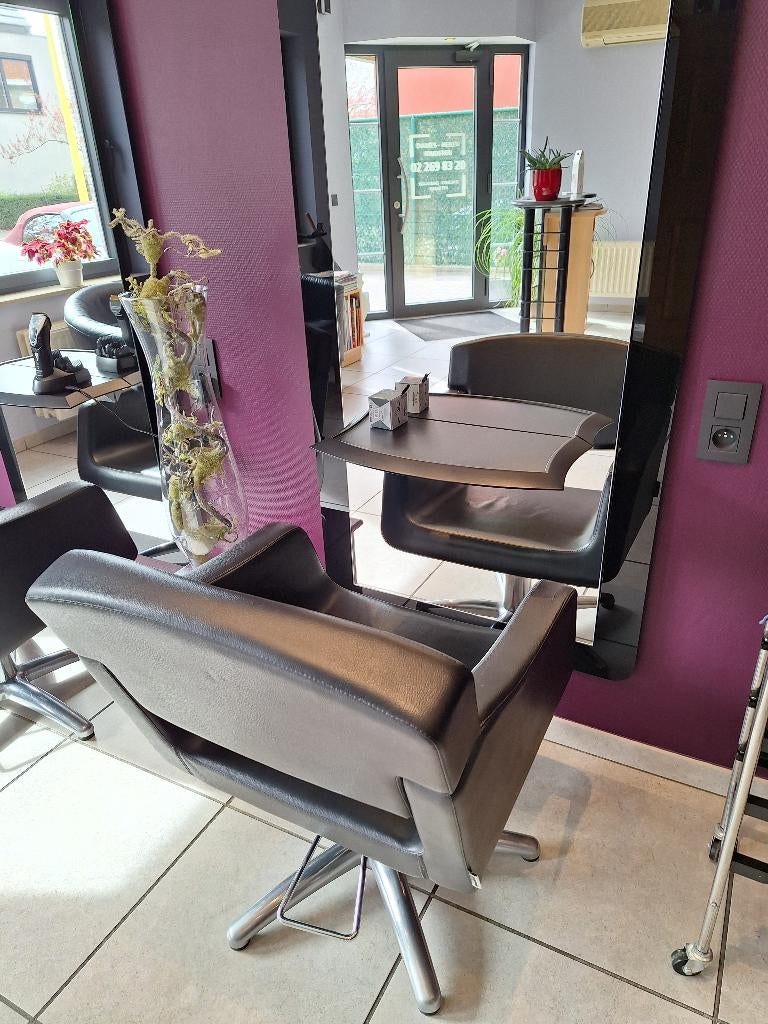 kappers meubilair, Ophalen