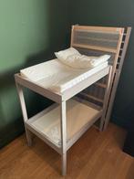 IKEA verzorgingstafel + bedje, Enlèvement, Utilisé, Lit