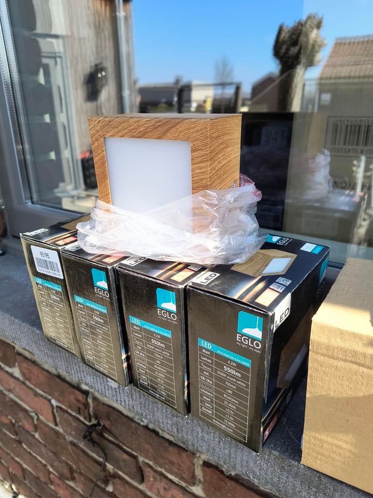 Plafonniers Eglo 5 pièces, Enlèvement ou Envoi, LED