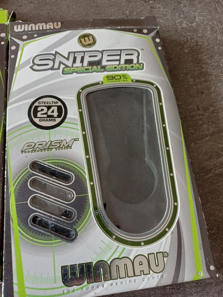 Winmau sniper special edition 24 gram, Ophalen