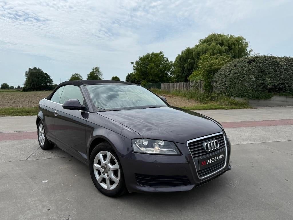 AUDI A3 1.6 TDI CABRIOLET * 159 000KM * EURO 5 * 2010, Autos, Euro 5, Achat, Entreprise, Cabriolet