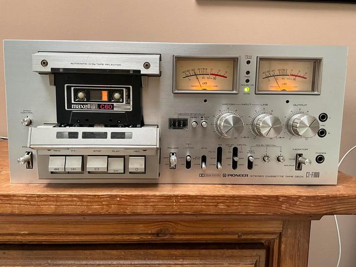 PIONEER CASETTEDECK, Audio, Tv en Foto, Cassettedecks, Overige merken, Tape counter, Ophalen