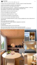 Ingerichte woonunit - 3 herbruikte zeecontainers, Ophalen