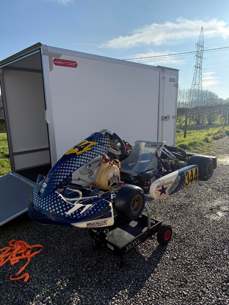 OTK Kosmic + Rotax Max Senior Evo, Sports & Fitness, Karting, Enlèvement, Comme neuf