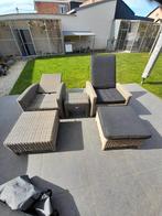 PACO verstelbare ligzetels, Tuin en Terras, Rotan, Zo goed als nieuw, Loungeset, Ophalen