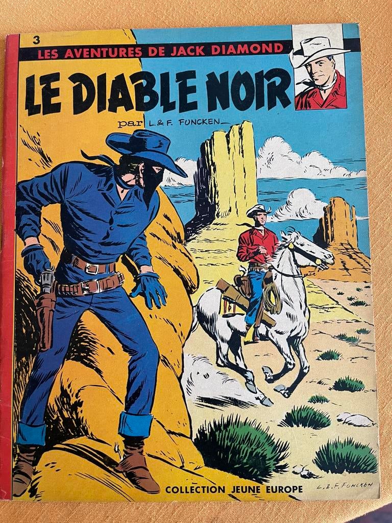 Les aventures de Jack Diamond, Livres, BD, L & F. Funcken, Une BD, Enlèvement, Utilisé
