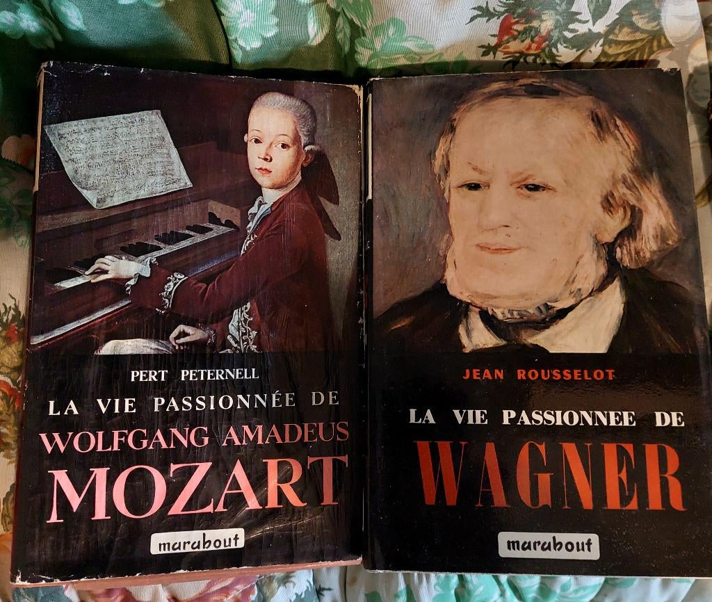 livres Marabout "la vie passionnée de", Antiek en Kunst, Antiek | Boeken en Manuscripten, Ophalen