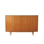 Groot vintage wandmeubel dressoir highboard jaren '60 design, Envoi