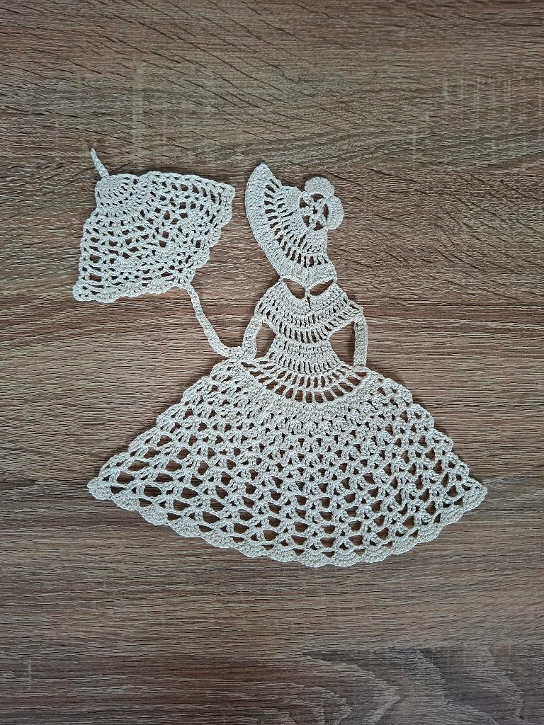 Gehaakt meisje, Hobby & Loisirs créatifs, Tricot & Crochet, Enlèvement, Neuf, Crochet