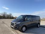 Ford Transit Custom Multi-use dubbele cabine L2 Limited 2022, Auto's, Bestelwagens en Lichte vracht, Voorwielaandrijving, Stof