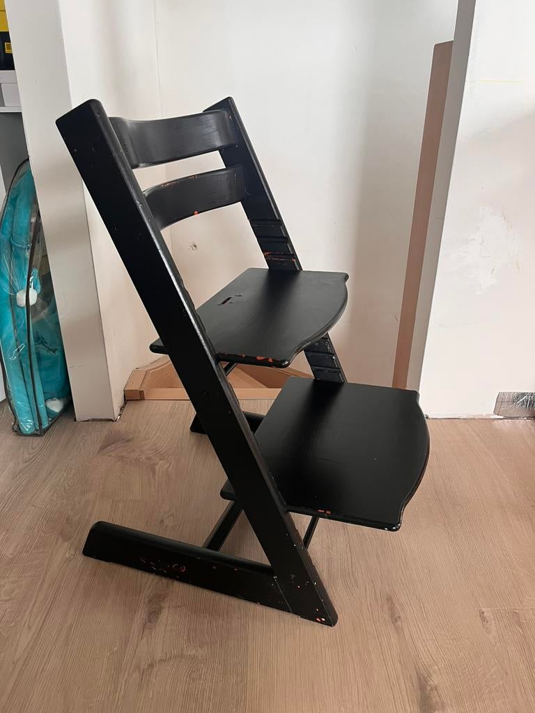 Tripp trapp Stokke nieuw model, Kinderen en Baby's, Kinderstoelen, Ophalen, Gebruikt, Meegroeistoel, Gordel(s)