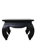 60x60 opiumtafel zwart, Huis en Inrichting, Overige materialen, 50 tot 100 cm, Vierkant, Nieuw