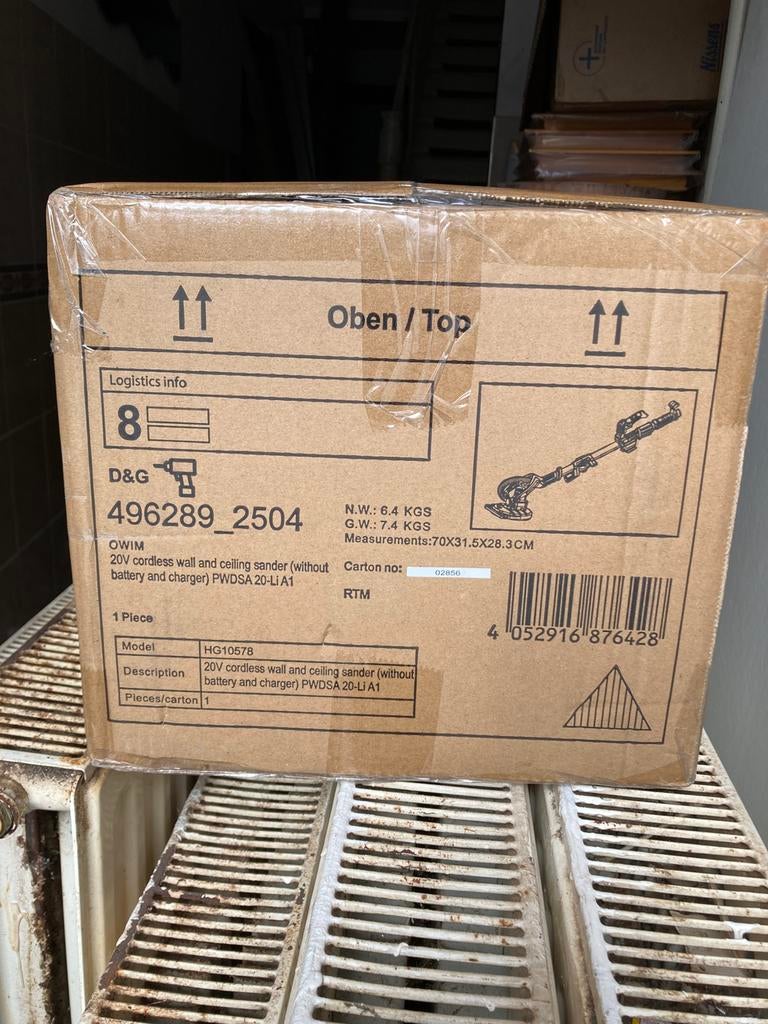 Schuurmachine parkside, Ophalen, Nieuw