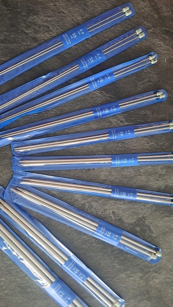 Lot complet aiguille tricot, Hobby & Loisirs créatifs, Tricot & Crochet, Enlèvement, Tricot, Aiguille