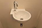 Wastafel/Lavabo Sphinx Atlantic 34x34cm voor toiletruimte, Enlèvement, Comme neuf, Pierre, Lavabo