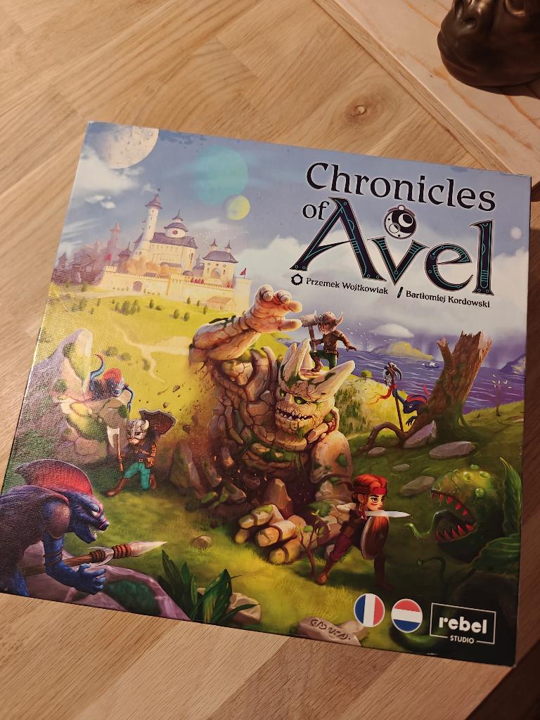 Chronicles of Avel + alle uitbreidingen boardgame, Ophalen, Zo goed als nieuw