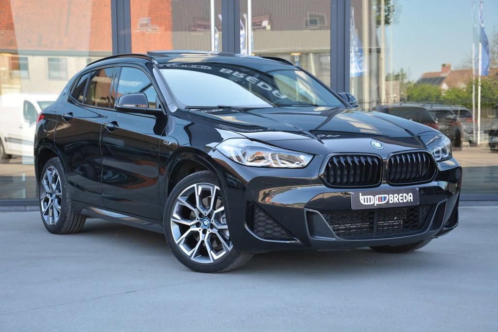 BMW X2 xDrive25e M-Sport/Pano/HUD/Shadowline/Keyless, Auto's, BMW, Bedrijf, Te koop, X2, 4x4, ABS, Adaptieve lichten, Airbags