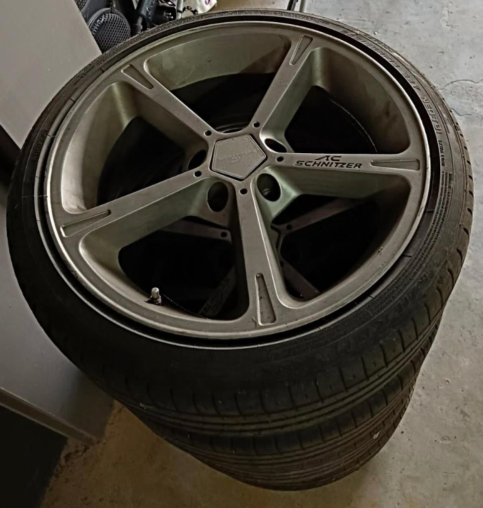 Jante ac schnitzer 19 pouces, Autos : Pièces & Accessoires, Pneus & Jantes, Pneus et Jantes, 255 mm, Véhicule de tourisme, Pneus été