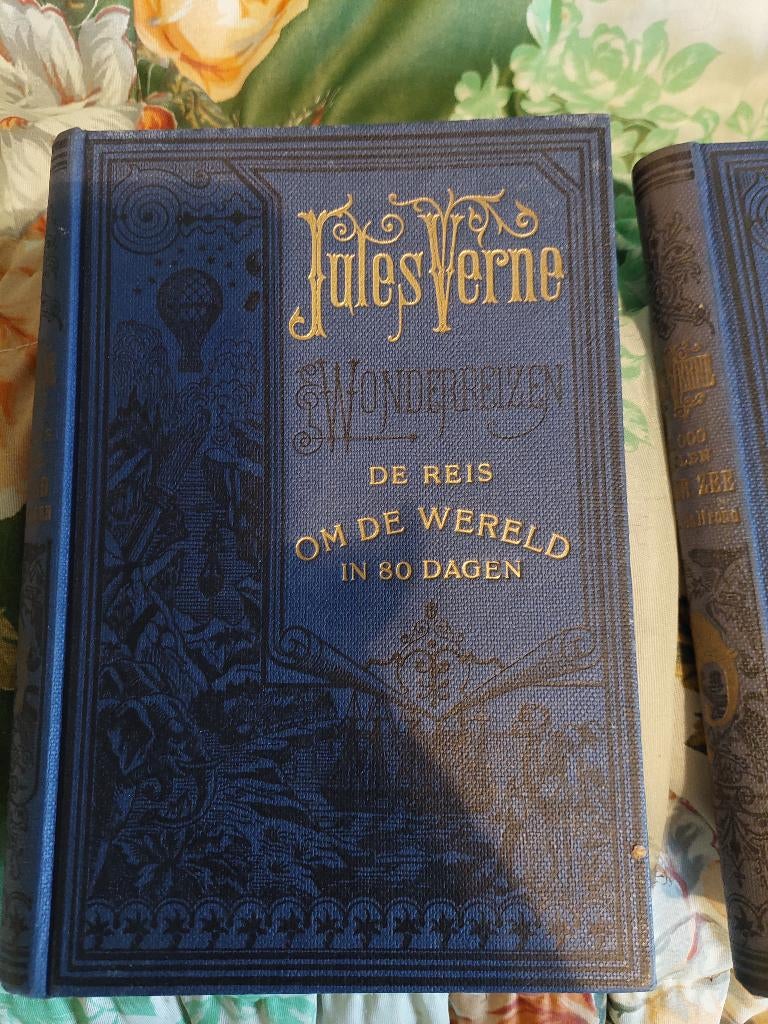 livre Jules Verne en néerlandais, Enlèvement, Jules Verne