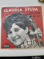 Vinyl 45trs- claudia sylva- j'ai pleuré, Ophalen of Verzenden, Gebruikt