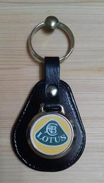 LOTUS Sleutelhanger met logo . Zwart leer, Neuf, -, Lotus, -