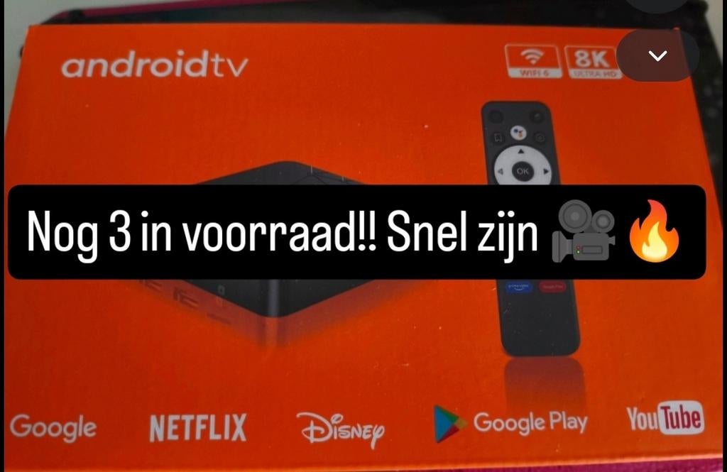 Android tv box, Audio, Tv en Foto, Mediaspelers, Ophalen of Verzenden