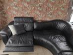 Echt leder hoek salon, Maison & Meubles, Canapés | Coins salons complets, Enlèvement