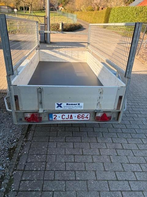 aanhangwagen alumimium dubbel as, Auto diversen, Aanhangers en Bagagewagens, Ophalen
