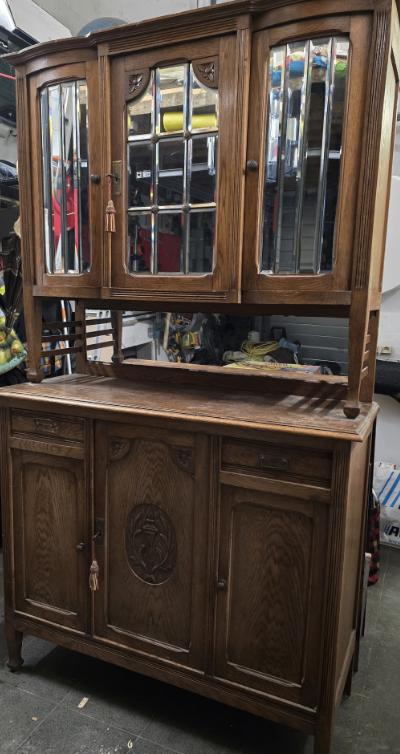 Armoire à glace ancienne, Antiquités & Art, Antiquités | Meubles | Armoires, Enlèvement