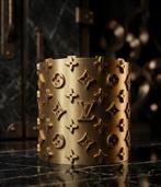 Textured Gold Cylinder Vibe | Aesthetic Planter | Modern, Bijoux, Sacs & Beauté, Bagues, Envoi, Comme neuf, Or, Or