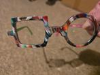 Super brilmontuur met glazen op sterkte, Ophalen of Verzenden, Bril